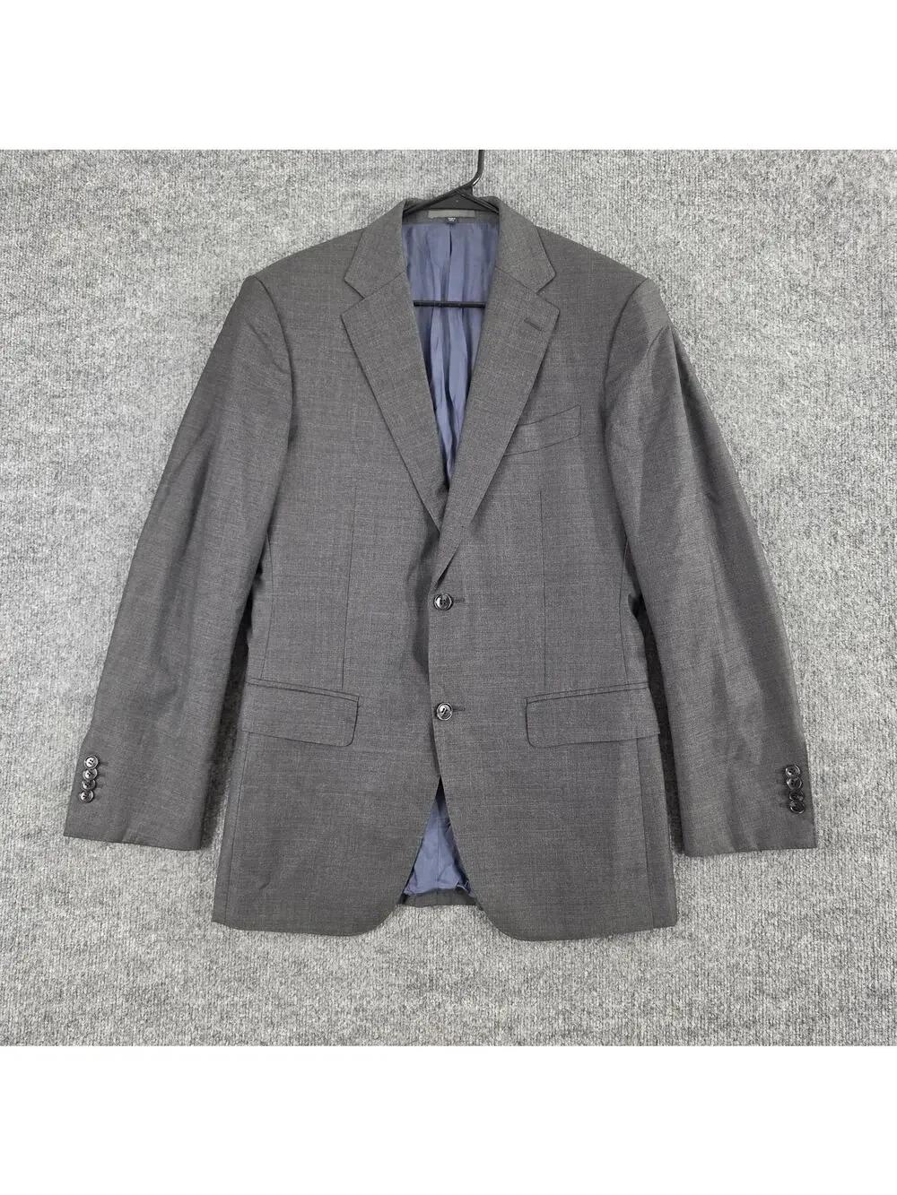 Suitsupply Blazer Men 34L Napoli Gray Wool Vitale Barberis Canonico Sport Coat